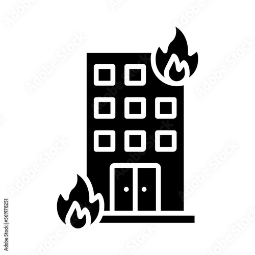 Building Fire Icon