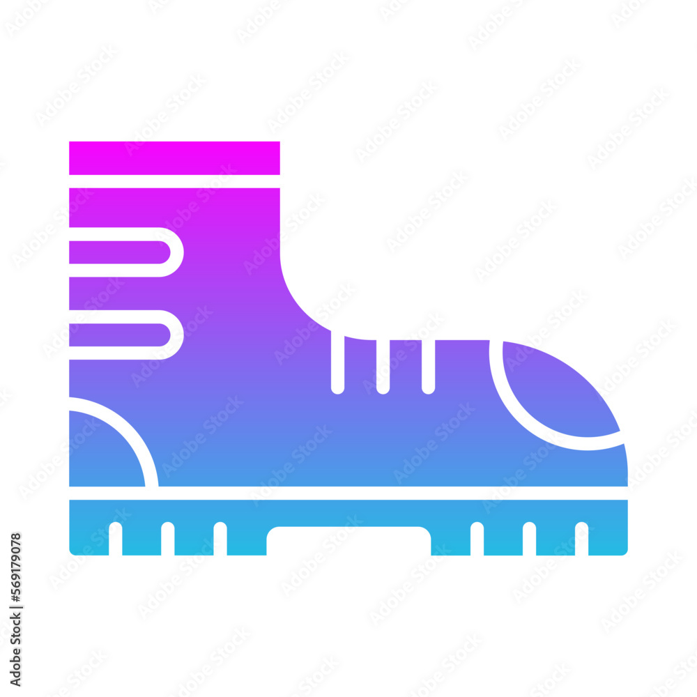 Firefighter Boots Icon Firefighter Boots Icon