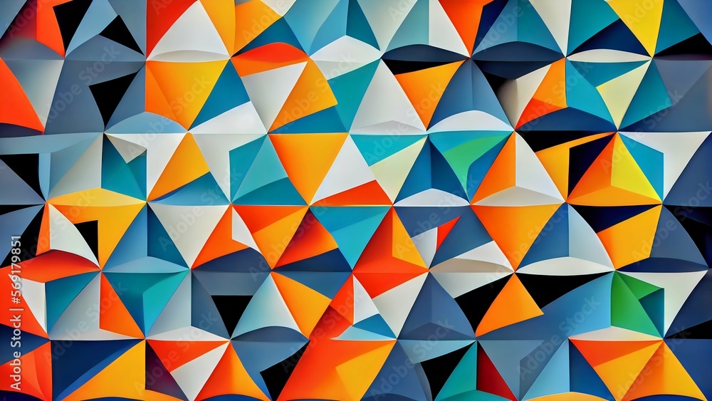 Abstract geometric pattern