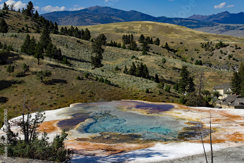Mammoth Hot Springs - Yellowstone National Park - Wyoming - USA