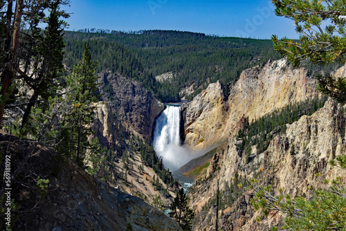 Grand Canyon Of The Yellowstone - Yellowstone National Park - Wyoming - USA