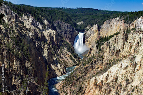 Grand Canyon Of The Yellowstone - Yellowstone National Park - Wyoming - USA