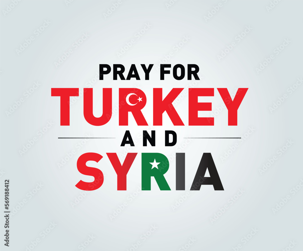 pray for Turkey and Syria poster design. earthquake hit two countries. pray for Turkey and Syria poster design. earthquake hit two countries.