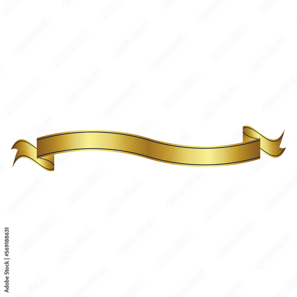 gold ribbons, seals, medals, badges, ribbon rolls gold ribbons, seals, medals, badges, ribbon rolls