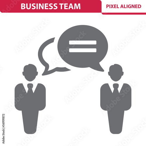 Business Team Icon. Businessman, politics, politician