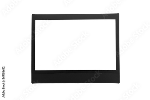 polaroid frame isolated texture transparent film analog