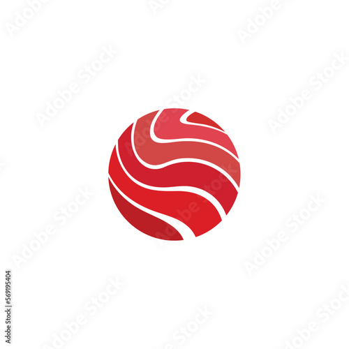 tuna fish meat logo vector
