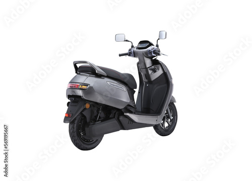 indian grey scooter or scooty 