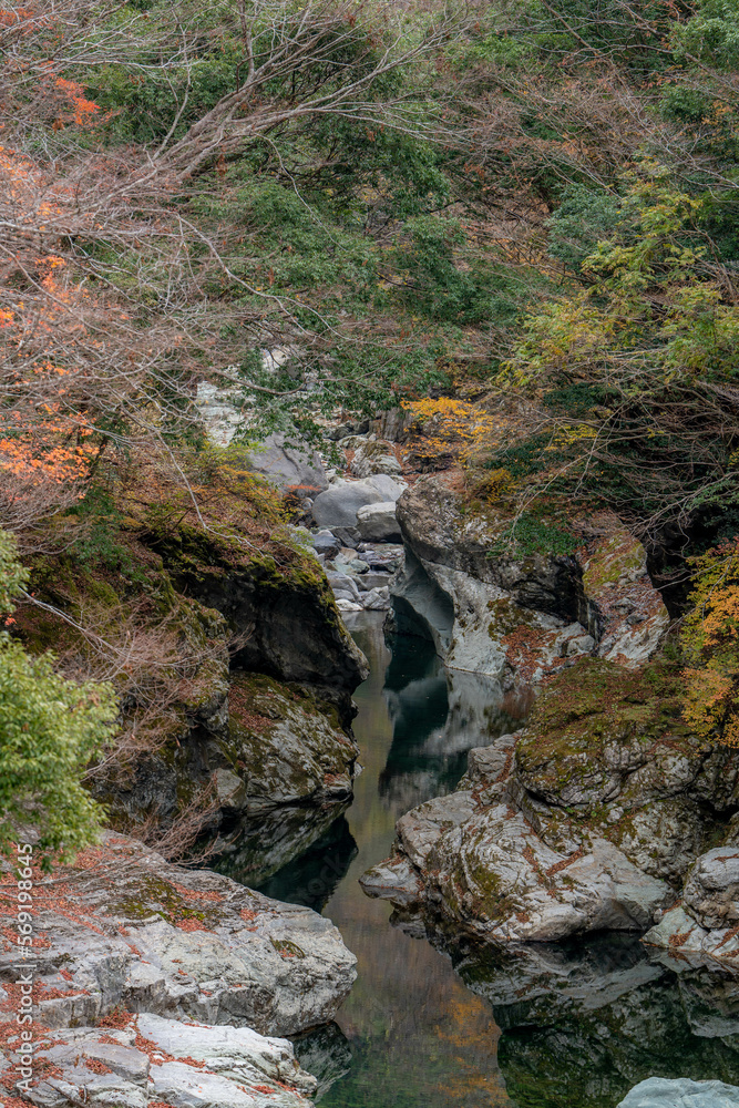 面河渓谷 面河渓谷