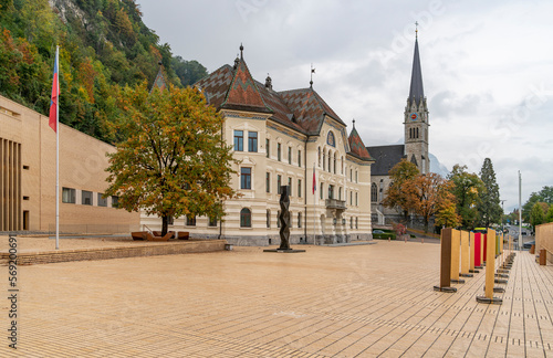 Government building in Vaduz