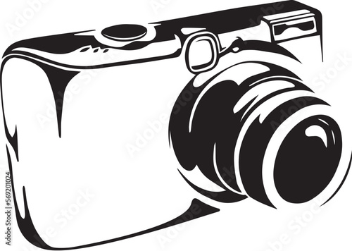 Camera Illustraion Signet - Kamera Illustration 