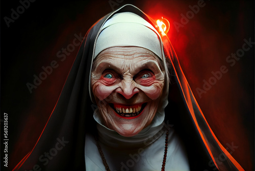 nun photo