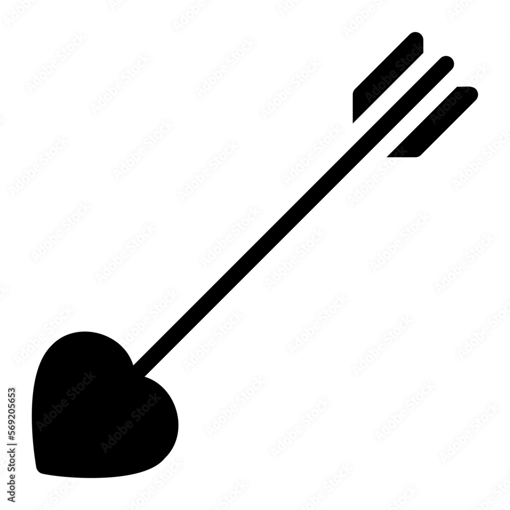 cupid glyph icon cupid glyph icon