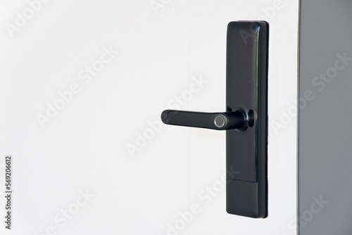 Digital door lock which is encrypted by means of a combination of keys, key cards, keys. and fingerprint Easy to install and can be used via mobile applications around the world.