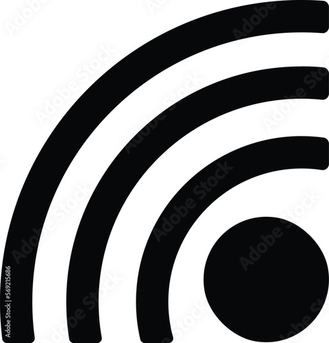 podcast broadcast icon vector illustration