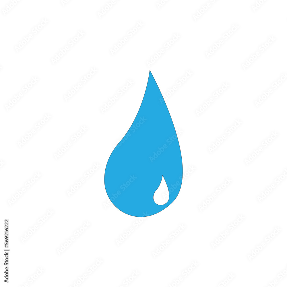 Water Drop Logo Template Vector Illustration Water Drop Logo Template Vector Illustration