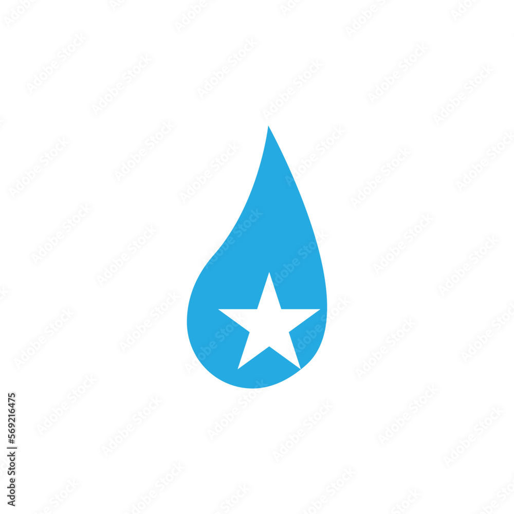 Water Drop Logo Template Vector Illustration Water Drop Logo Template Vector Illustration