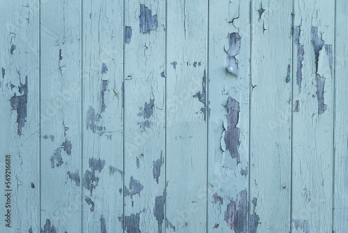 Weathered light wooden wall