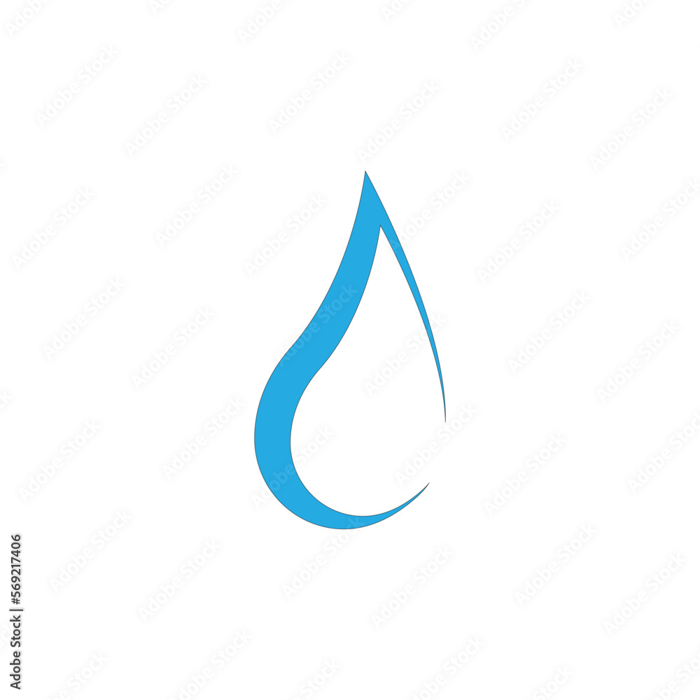Water Drop Logo Template Vector Illustration Water Drop Logo Template Vector Illustration