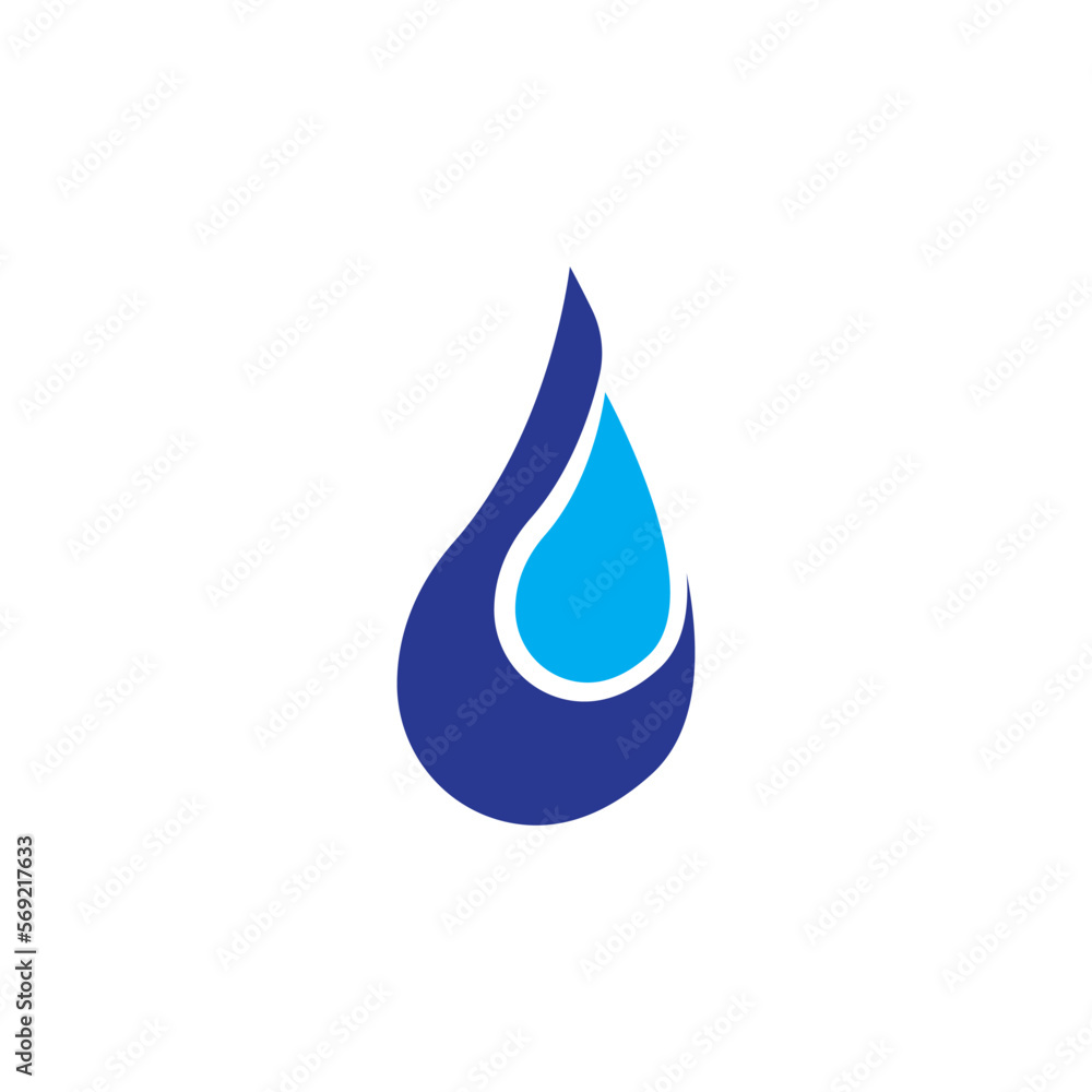 Water Drop Logo Template Vector Illustration Water Drop Logo Template Vector Illustration