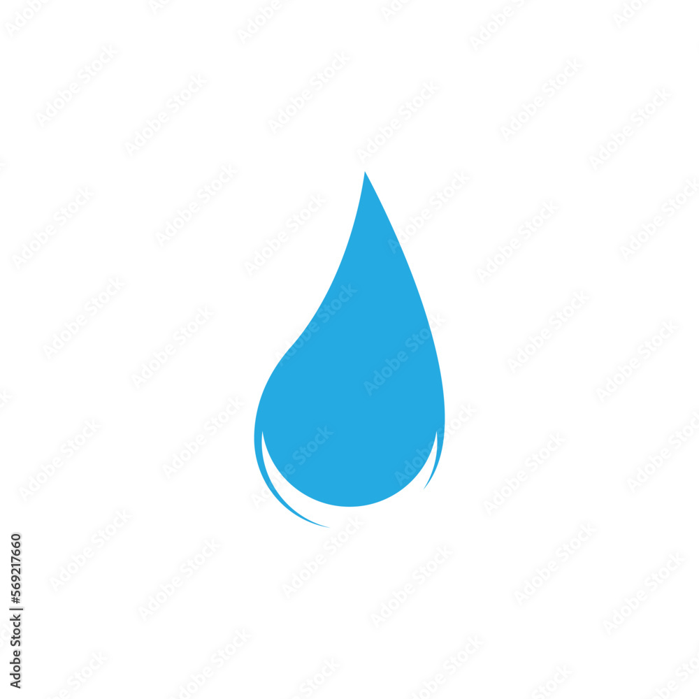 Water Drop Logo Template Vector Illustration Water Drop Logo Template Vector Illustration
