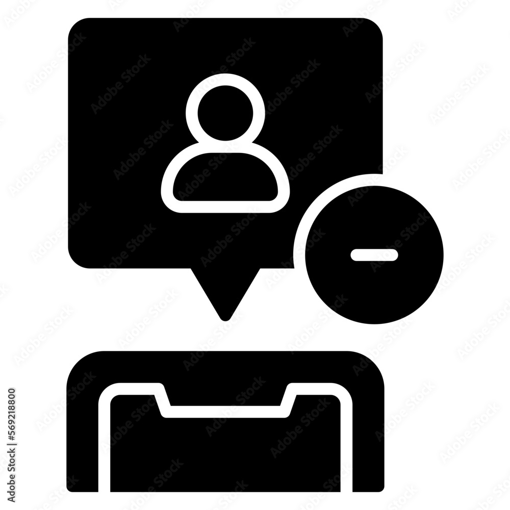 Unfriend Icon Unfriend Icon
