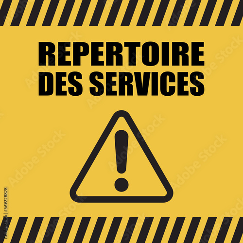 Logo répertoire des services.