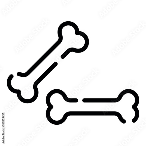 These bones for a dog