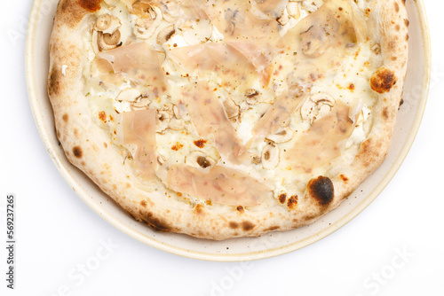 White pizza 