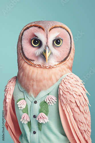 owl portrait