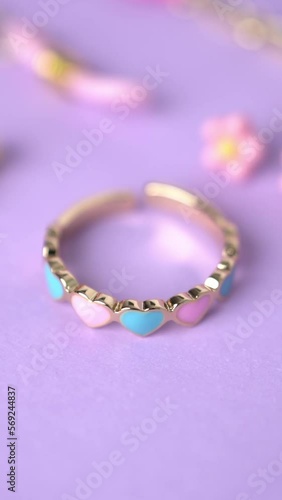 Anillo corazón 