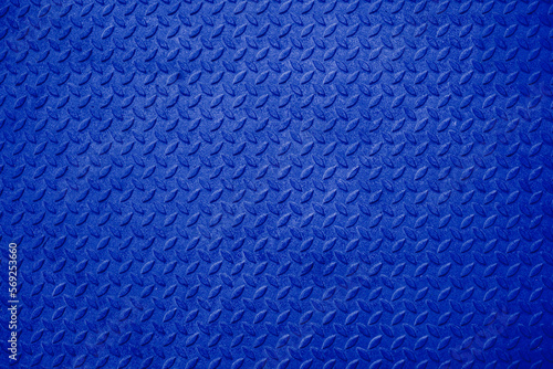 blue paper texture. Steel floor. Background image. Copy space design. Steel pattern for making non-slip floors.