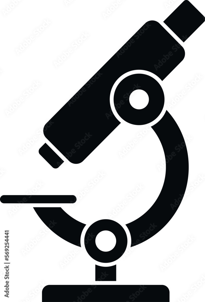 Medical microscope icon simple vector. Bacteria disease. Monster pill Medical microscope icon simple vector. Bacteria disease. Monster pill