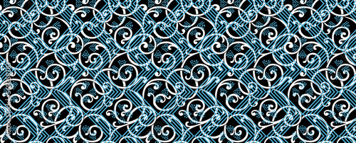Digital And Textile Design Pattern