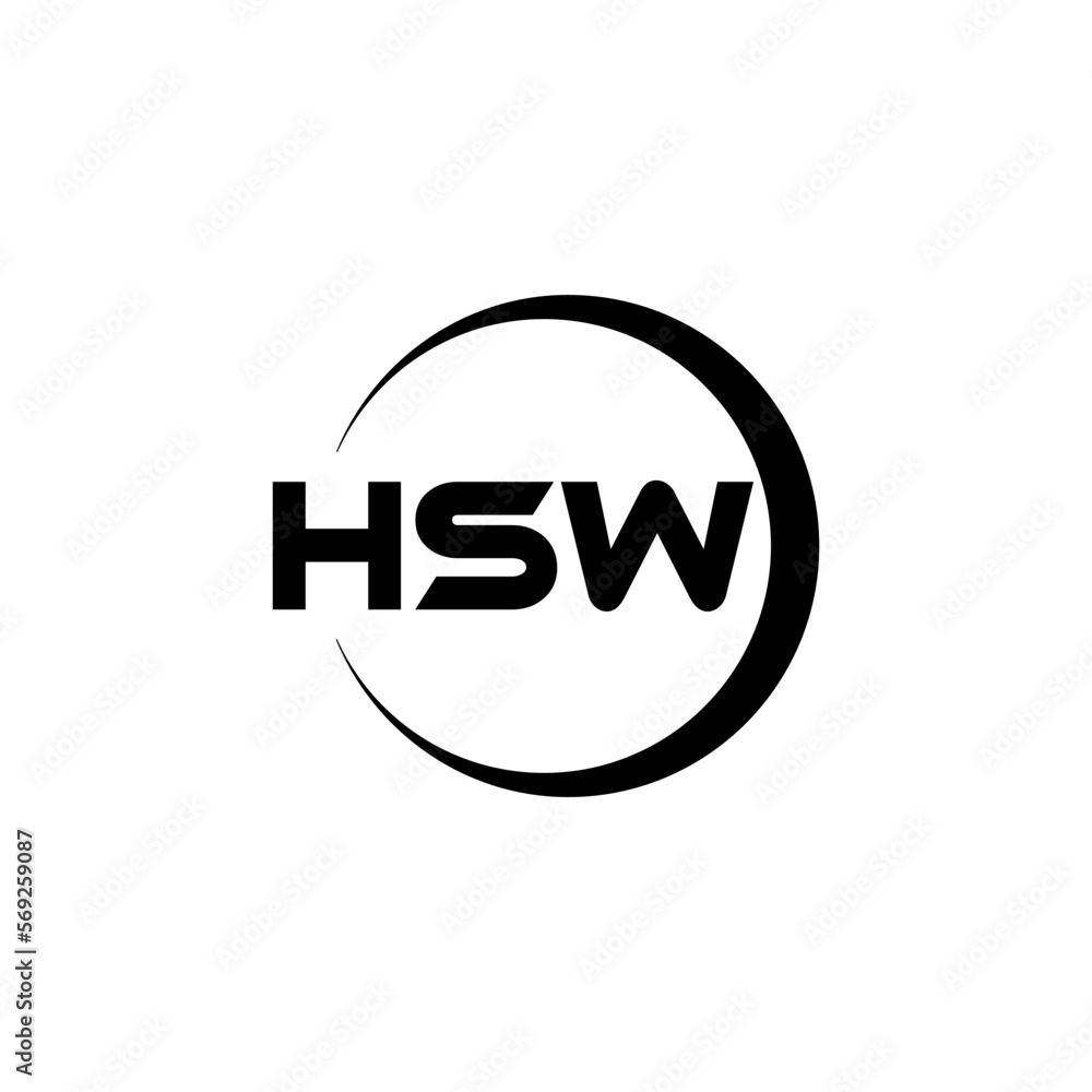 HSW letter logo design with white background in illustrator, cube logo, vector logo, modern alphabet font overlap style. calligraphy designs for logo, Poster, Invitation, etc. HSW letter logo design with white background in illustrator, cube logo, vector logo, modern alphabet font overlap style. calligraphy designs for logo, Poster, Invitation, etc.