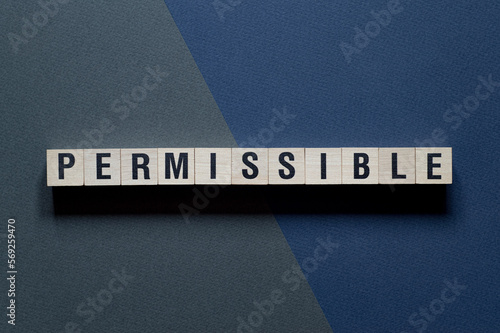 Permissible word concept on cubes