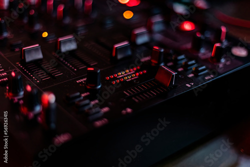 Audio Mixer Close-up © Filippo Carlot