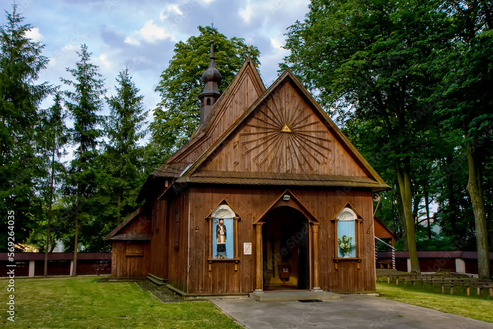 Bukowina - Kościół pw. Ofiarowania NMP - obrazy, fototapety, plakaty 