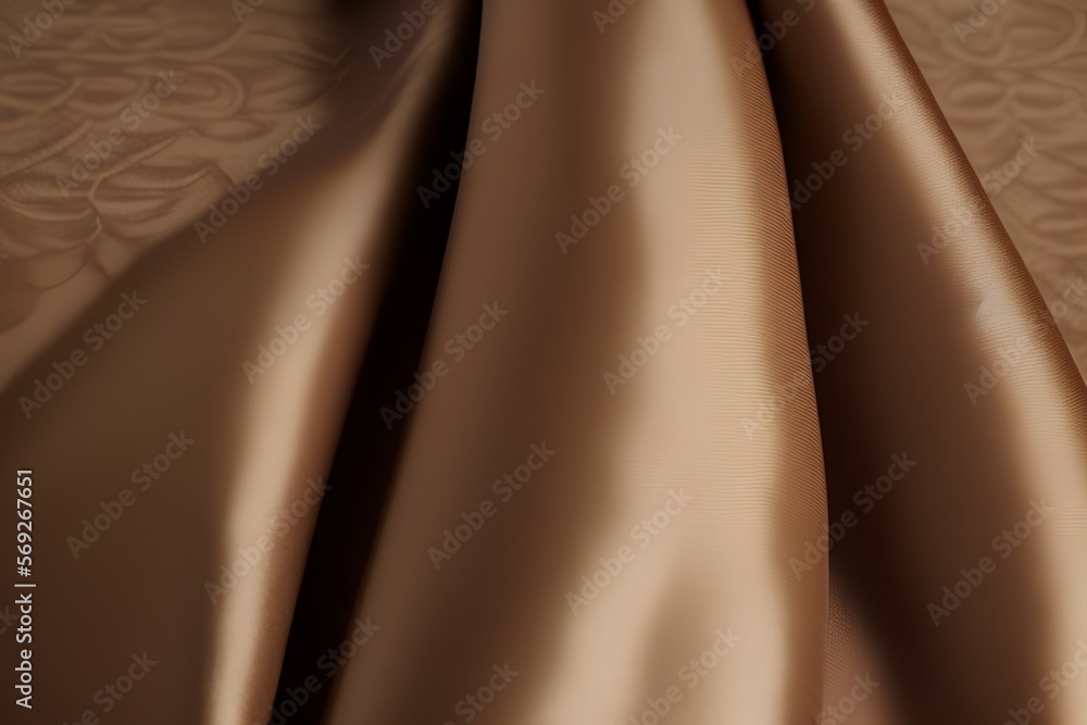 Obraz premium silk fabric- Generative Ai