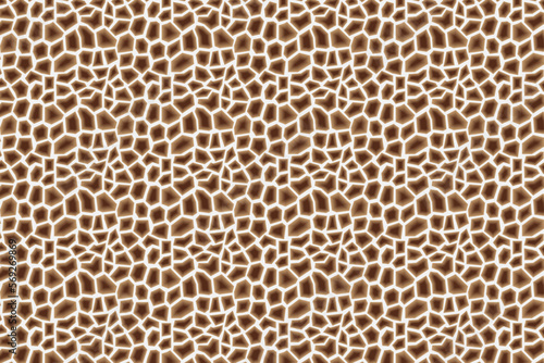 seamless pattern with giraffe skin texture. Repeating giraffe background for textile design,
