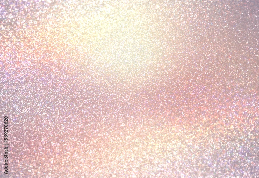 Iridescent shimmer yellow pink textured background.