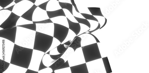 Valokuva Checkered flag, race flag background