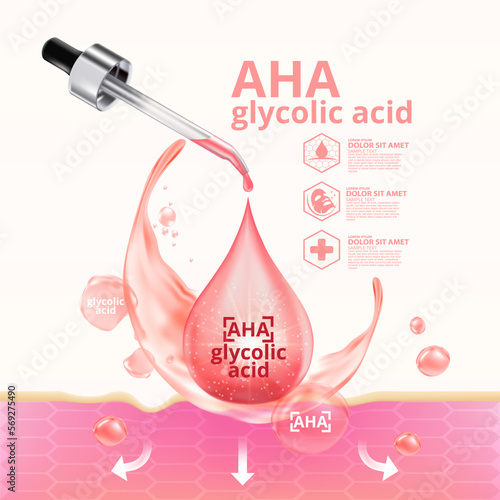 glycolic acid serum Skin Care Cosmetic