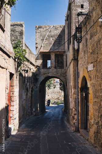 Architecture of Rhodes city