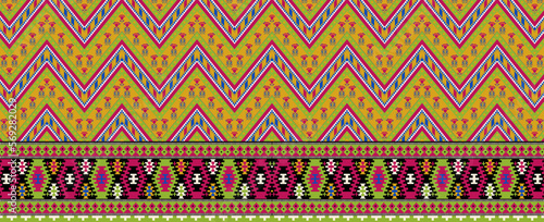 Abstract ethnic geometric pattern,print,border,tradition,ethnic oriental floral seamless pattern,illustration