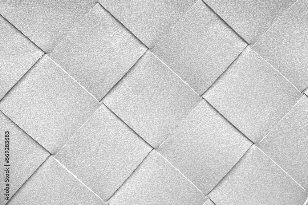 White weave leather texture pattern background White weave leather texture pattern background