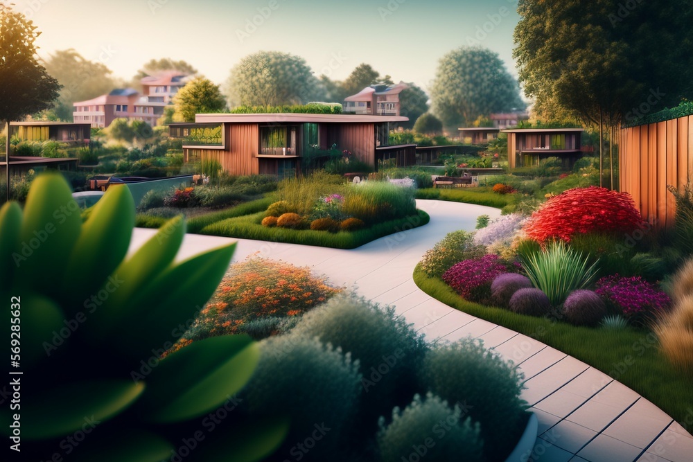 Naklejka premium Eco-Friendly Lifestyle