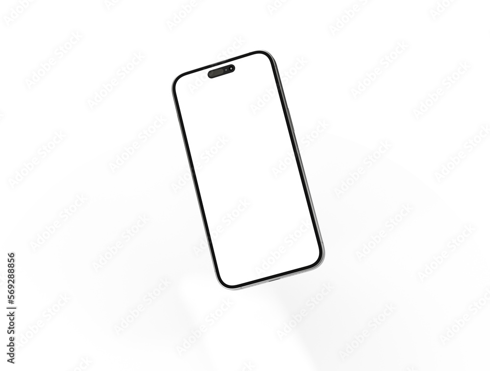 Modern frameless smartphone Mock up Modern frameless smartphone Mock up