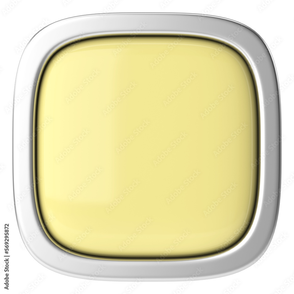 3D button. Empty button. 3D illustration. 3D button. Empty button. 3D illustration.