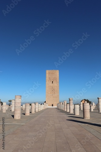 Rabat, Morocco, Torre Hasán